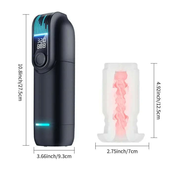 Máy thẩm du nam thụt sưởi ấm âm thanh Leten Black Hurricane Hole Pro