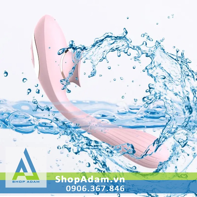 Máy thủ dâm cho nữ siêu rung liếm có thể uốn cong Nvtoys Disa