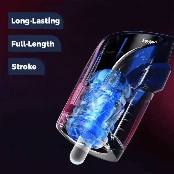 Máy thủ dâm nam thụt tự động có sưởi ấm Leten Luxury Male Masturbator