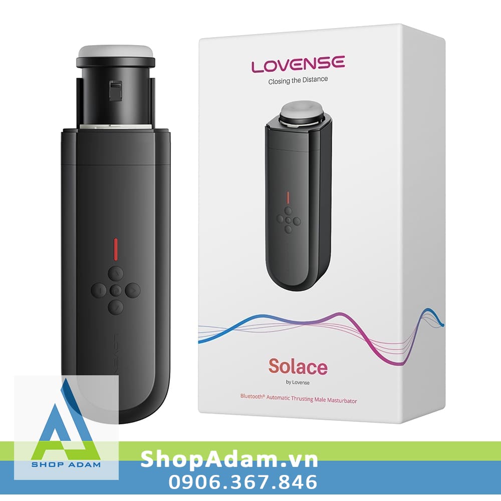 Máy thủ dâm tự động kết nối app Lovense Solace Máy thủ dâm tự động kết nối app Lovense Solace