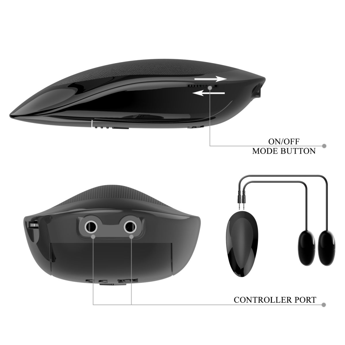 Mông giả nguyên khối silicone mềm mịn Baile Crazy Bull