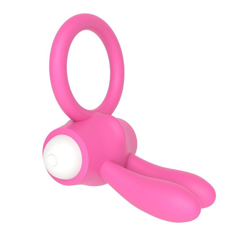 Nhẫn rung tình yêu đeo dương vật Lovetoy Rabbit