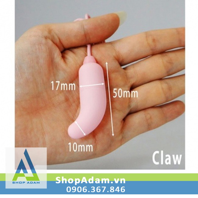 Trứng rung mini đa chế độ Pink Rotor Claw
