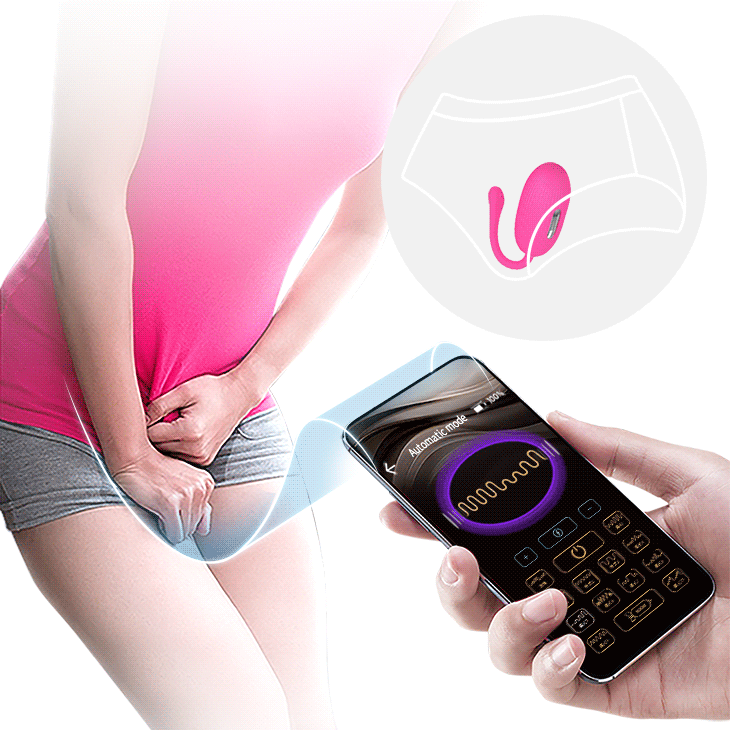 Pretty Love Doreen trứng rung âm đạo kích điện kết nối App