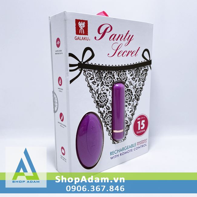 Quần lót rung điều khiển từ xa Galaku Panty Secret