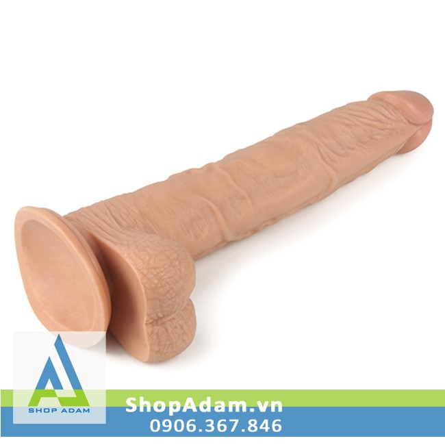 Chim giả silicon gắn tường size to Lovetoy Real Extreme 9.5 Inch