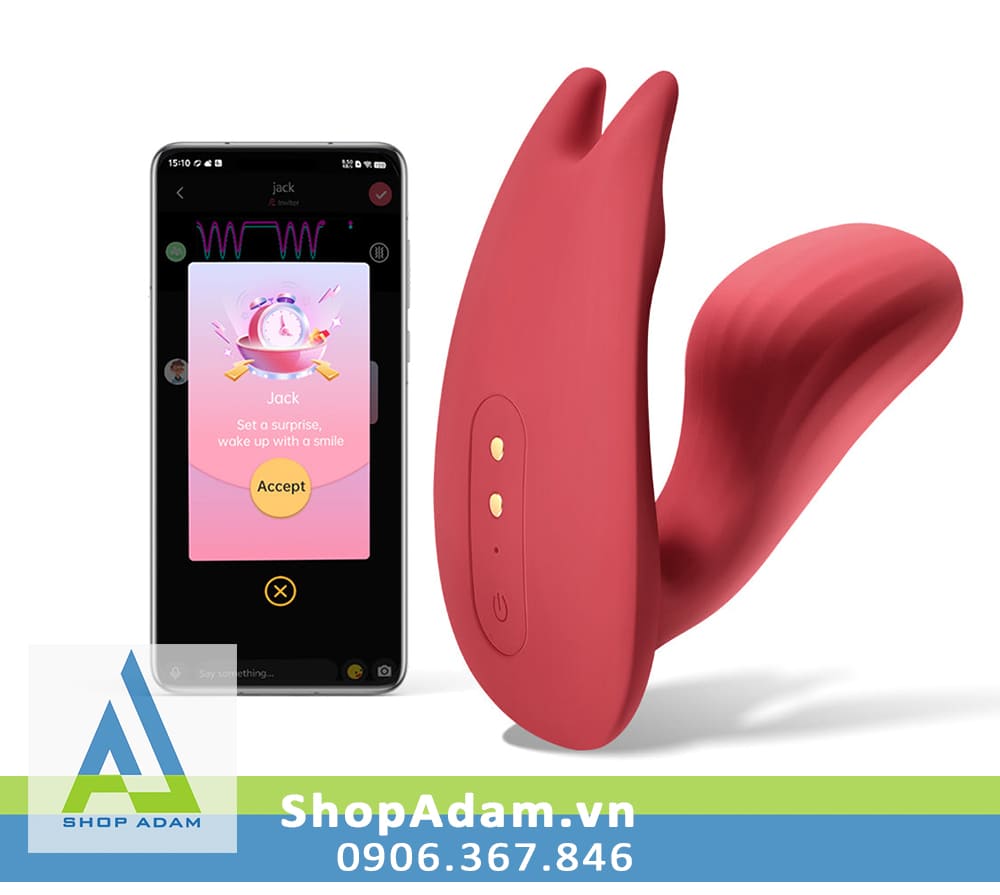 Sex toy nữ massage vùng kín điều khiển từ xa qua App Magic Motion Umi