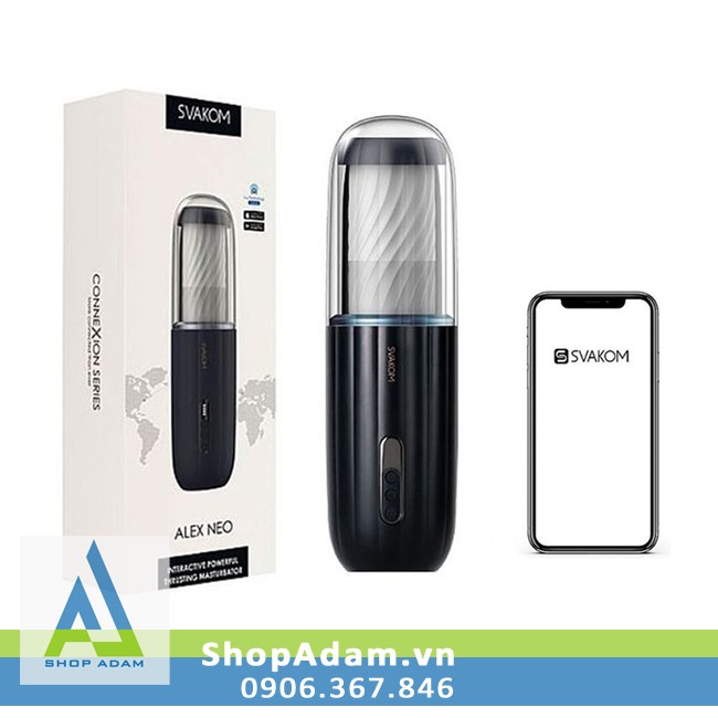 Sextoy Điều Khiển Bằng Smartphone thụt tự động Svakom Alex Neo