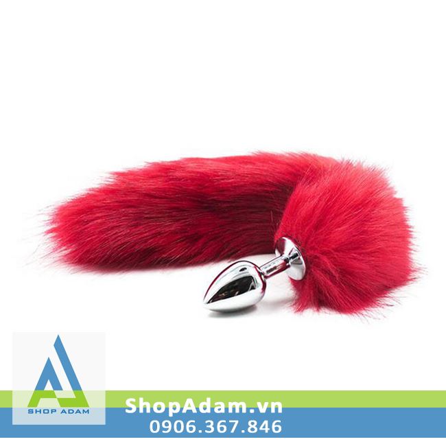 Sextoy đuôi cáo cosplay gắn hậu môn hợp kim không gỉ