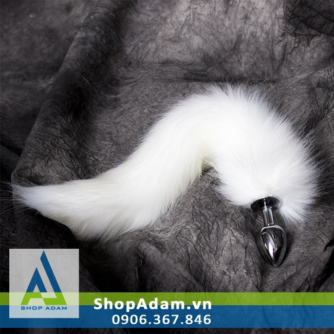 Sextoy đuôi cáo cosplay gắn hậu môn hợp kim không gỉ