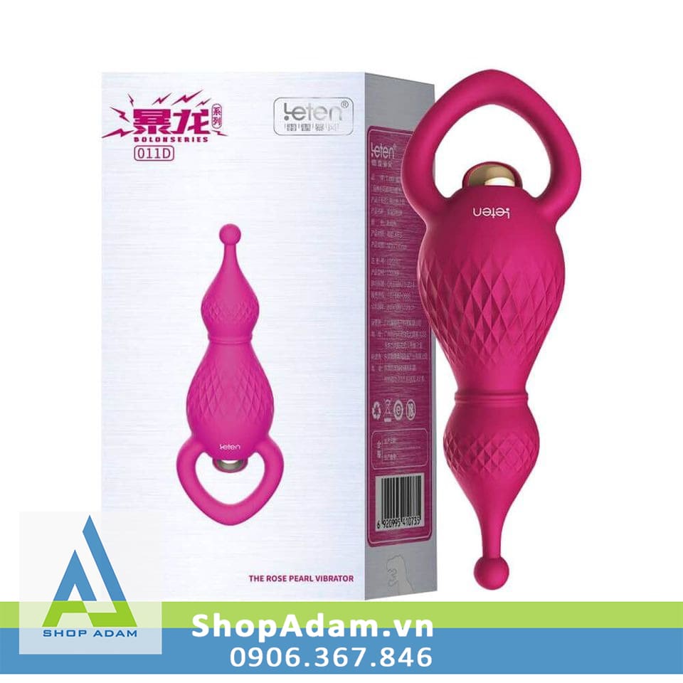 Sextoy hậu môn cao cấp siêu rung Leten Prague Love