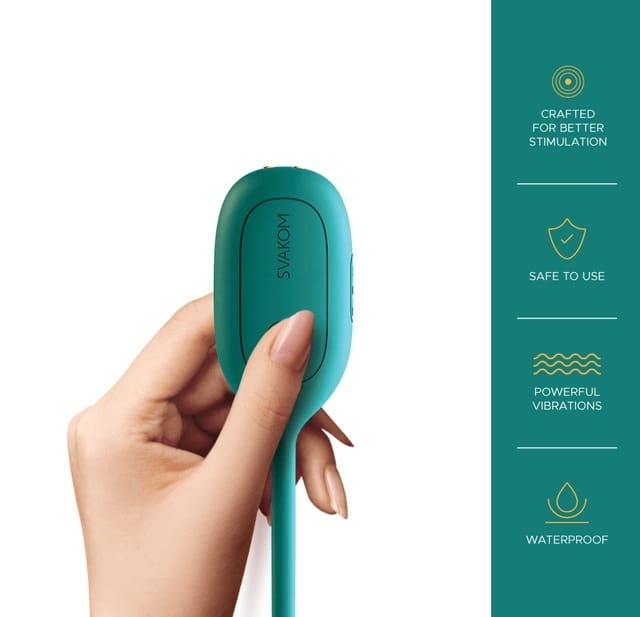 Svakom Natalya trứng rung kết nối App có cảm biến âm thanh