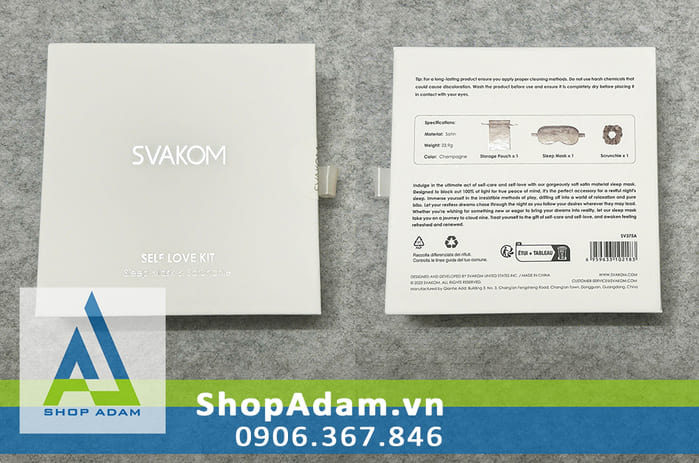 Svakom Self Love Kit bộ 2 món bịt mắt và dây buộc tóc