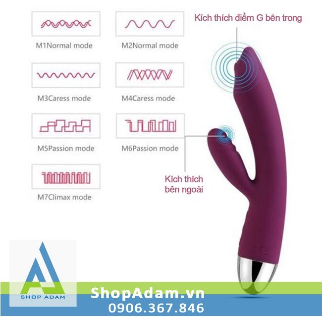 Đồ chơi kích dục massage điểm G cho nữ cao cấp Svakom Trysta Đồ chơi kích dục massage điểm G cho nữ cao cấp Svakom Trysta