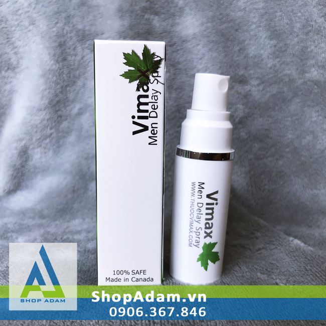 Thuốc xịt Vimax chống xuất tinh sớm chiết xuất thảo dược - Canada