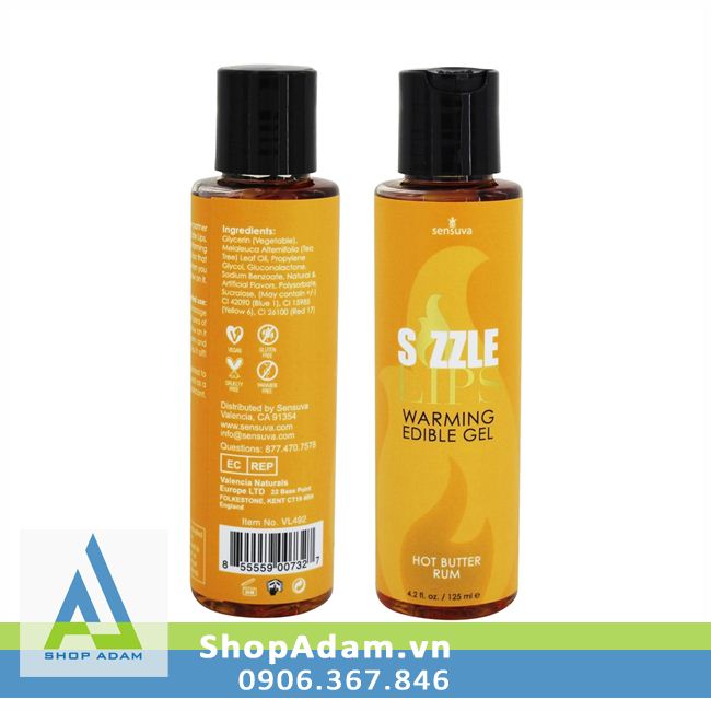 Tinh dầu massage thư giãn Sensuva Sizzle