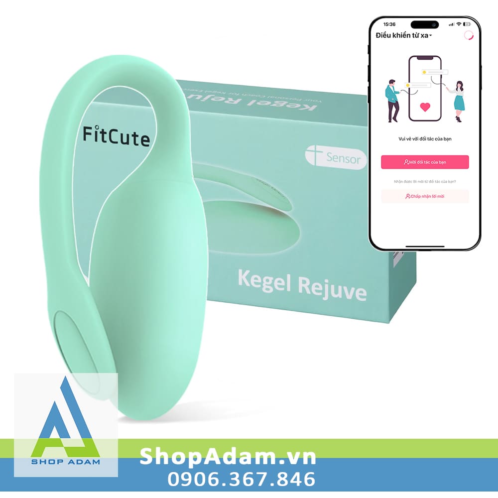 Trứng rung App hỗ trợ tập se khít Magic Motion Fitcute Kegel Rejuve Trứng rung App hỗ trợ tập se khít Magic Motion Fitcute Kegel Rejuve