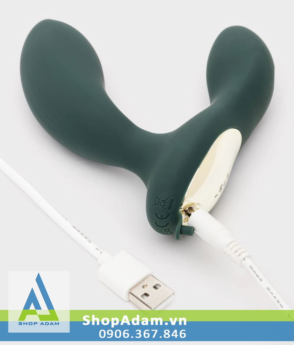 Trứng rung hậu môn điều khiển từ xa 3 đầu cao cấp Lelo Hugo 2 Remote