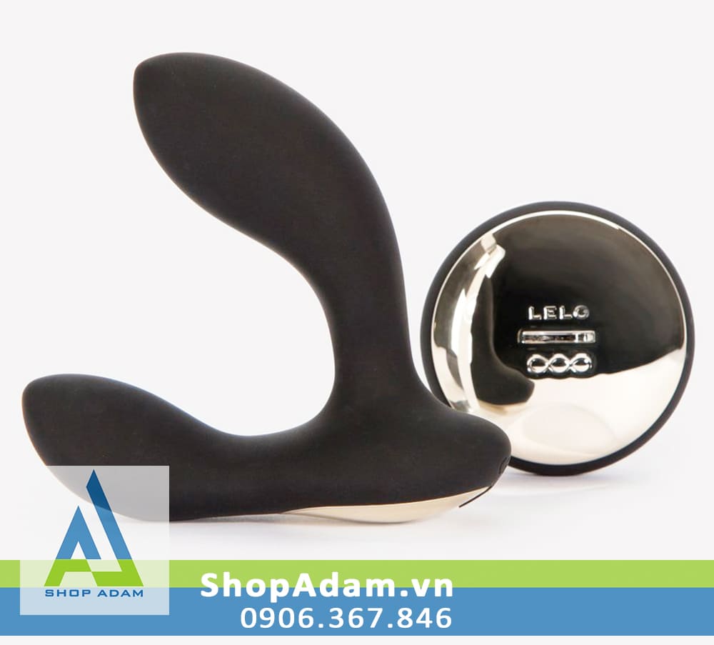 Trứng rung hậu môn điều khiển từ xa 3 đầu cao cấp Lelo Hugo 2 Remote