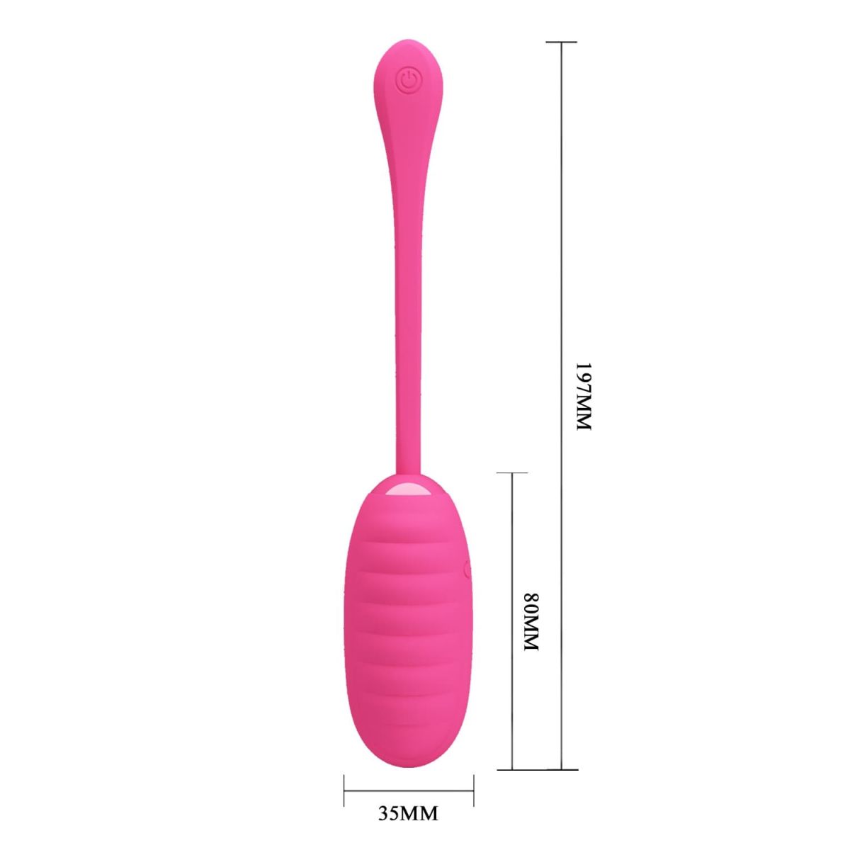 Trứng rung sạc USB cực mạnh Pretty Love Kirk