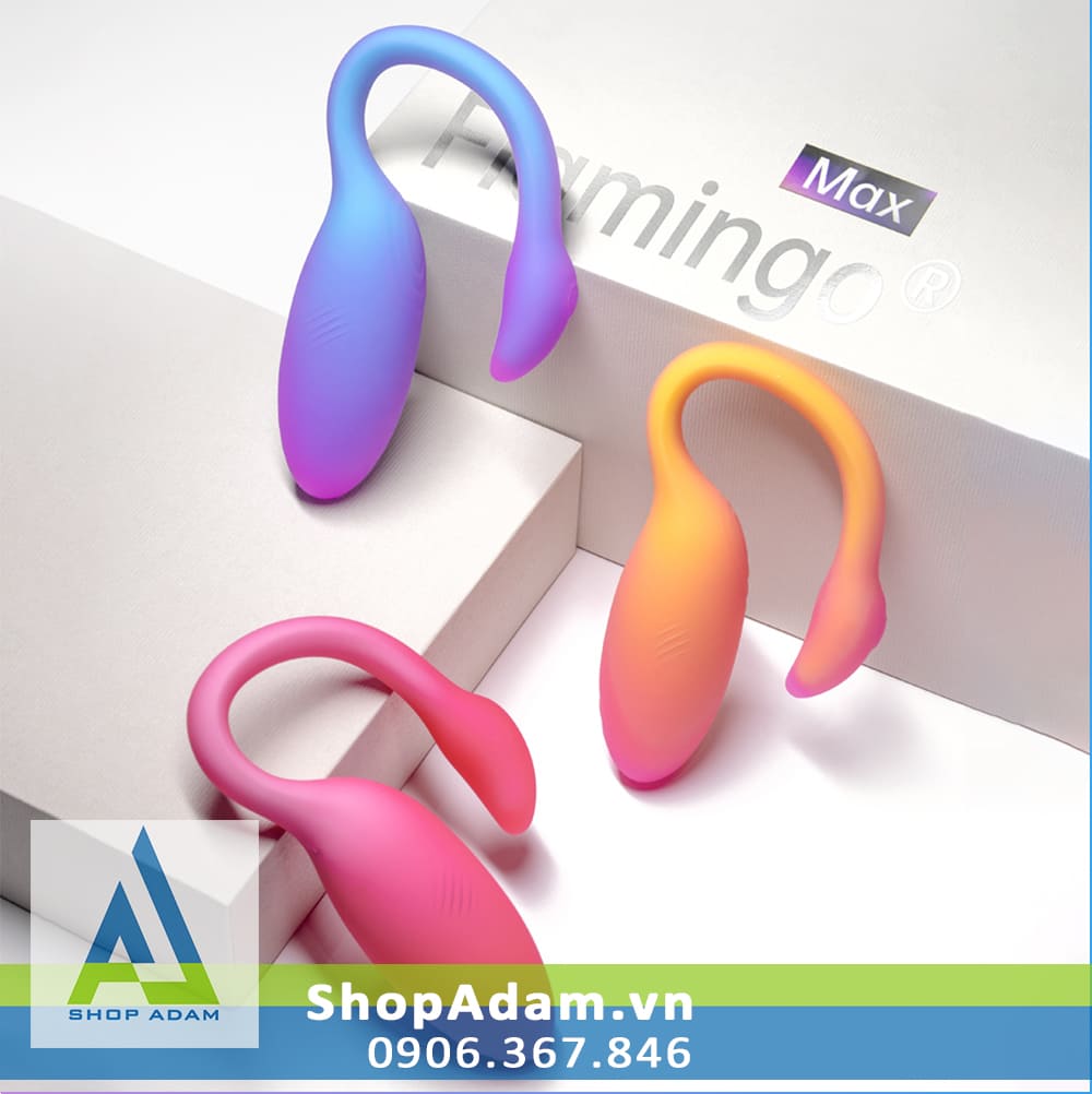 Trứng rung thiên nga điều khiển qua App Magic Motion Flamingo Max