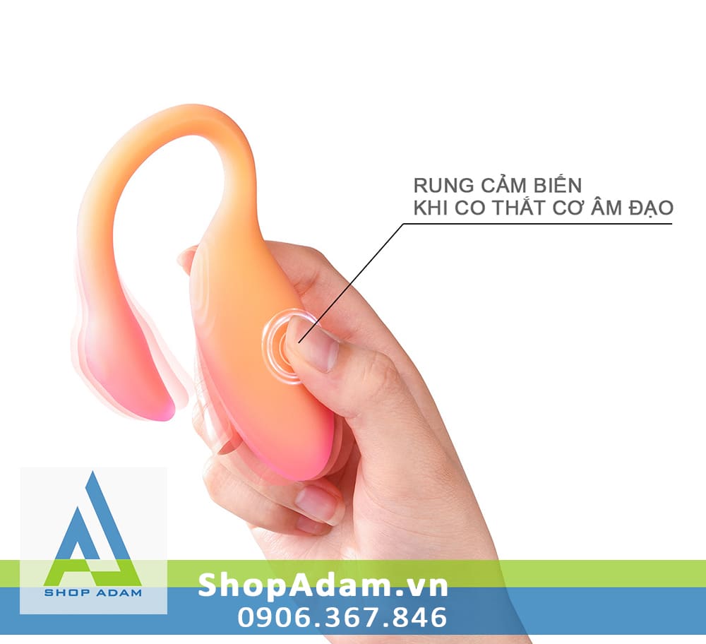 Trứng rung thiên nga điều khiển qua App Magic Motion Flamingo Max