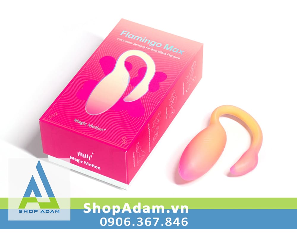 Trứng rung thiên nga điều khiển qua App Magic Motion Flamingo Max