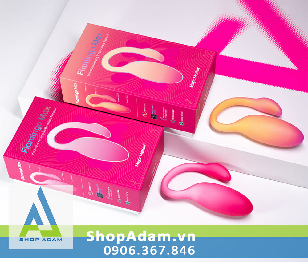 Trứng rung thiên nga điều khiển qua App Magic Motion Flamingo Max