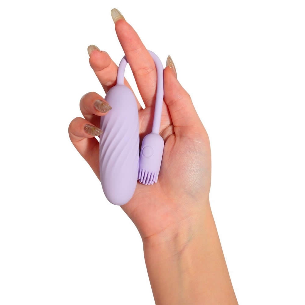 Trứng rung tình yêu 2 đầu nhỏ gọn kết nối App Svakom Plume Trứng rung tình yêu 2 đầu nhỏ gọn kết nối App Svakom Plume