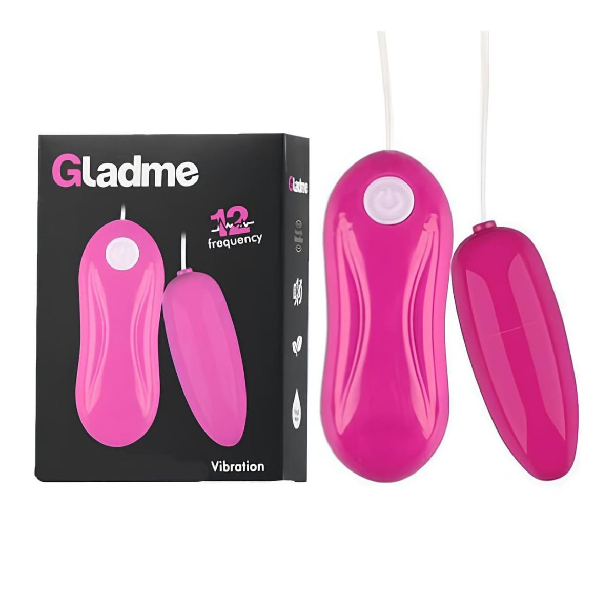 Trứng rung tình yêu giá rẻ 12 chế độ Gladme Trứng rung tình yêu giá rẻ 12 chế độ Gladme