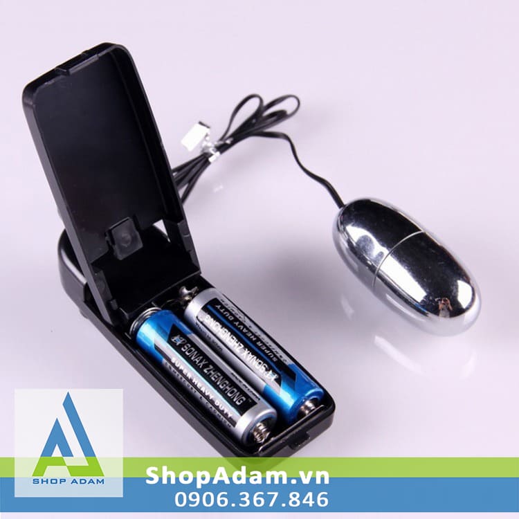 Trứng rung tình yêu inox 1 đầu Trứng rung tình yêu inox 1 đầu