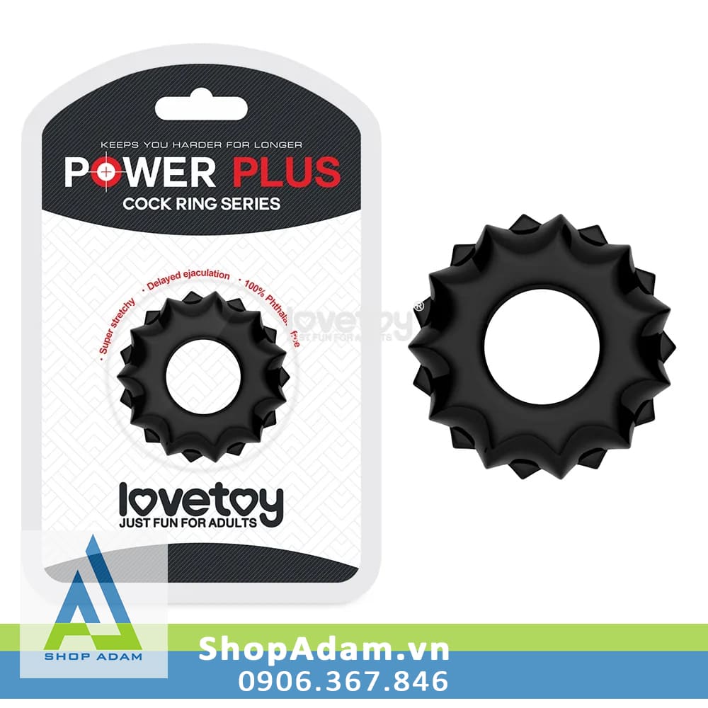 Vòng đeo chống xuất tinh sớm Lovetoy Power Plus