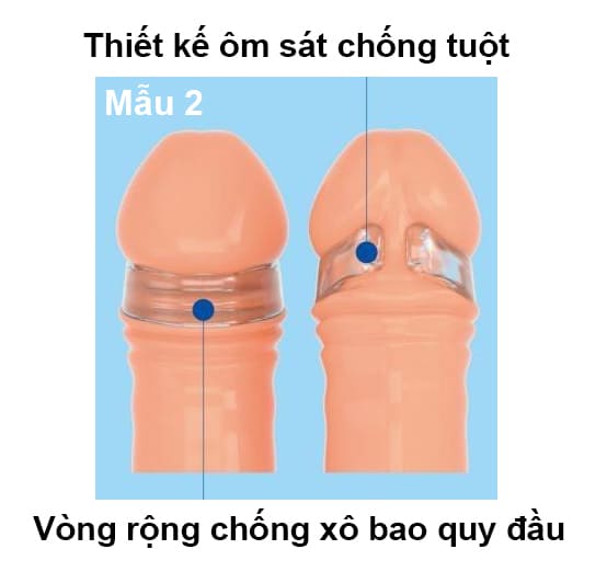Vòng đeo đầu khấc chống hẹp bao quy đầu My Peace Nhật Bản