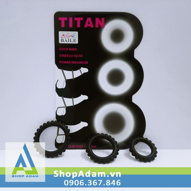 Vòng hãm dương Titan kích thích tăng khoái cảm