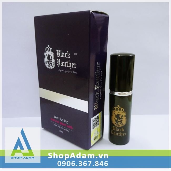 Chai xịt chống xuất tinh sớm Black Panther - Nhật bản