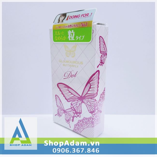 Bao cao su Jex Glamourous Butterfly Dot Type