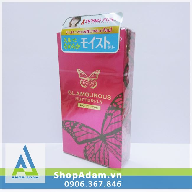Bao cao su Jex Glamourous Butterfly Moist Type