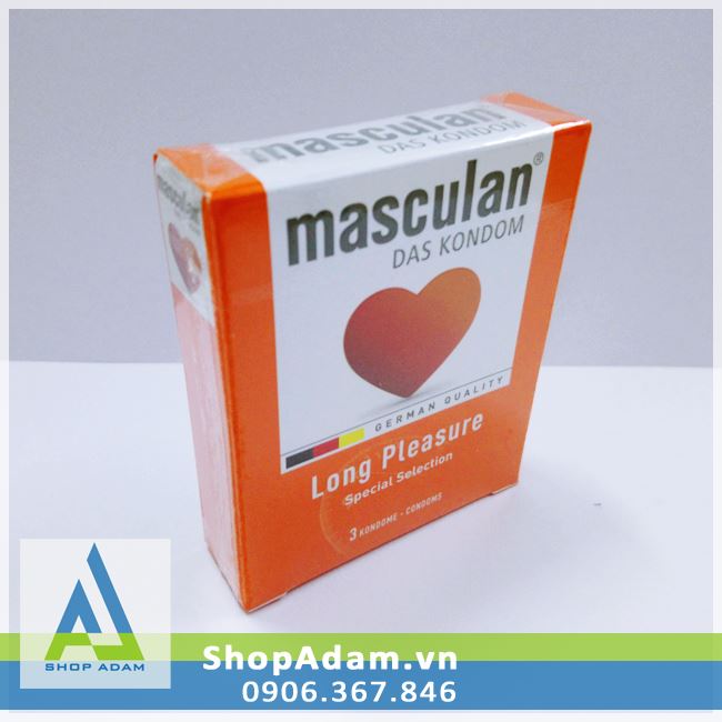 Bao cao su chống xuất tinh sớm Masculan Long Pleasure
