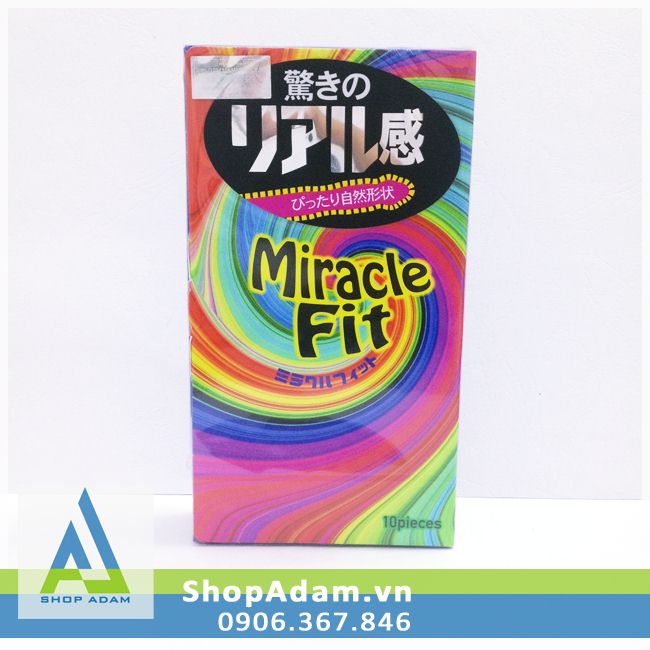 Bao cao su cỡ nhỏ Sagami Miracle Fit