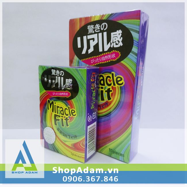 Bao cao su cỡ nhỏ Sagami Miracle Fit