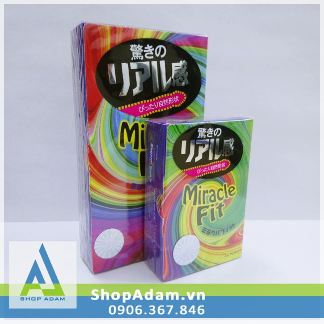 bao cao su size nhỏ Sagami Miracle Fit - Nhật Bản