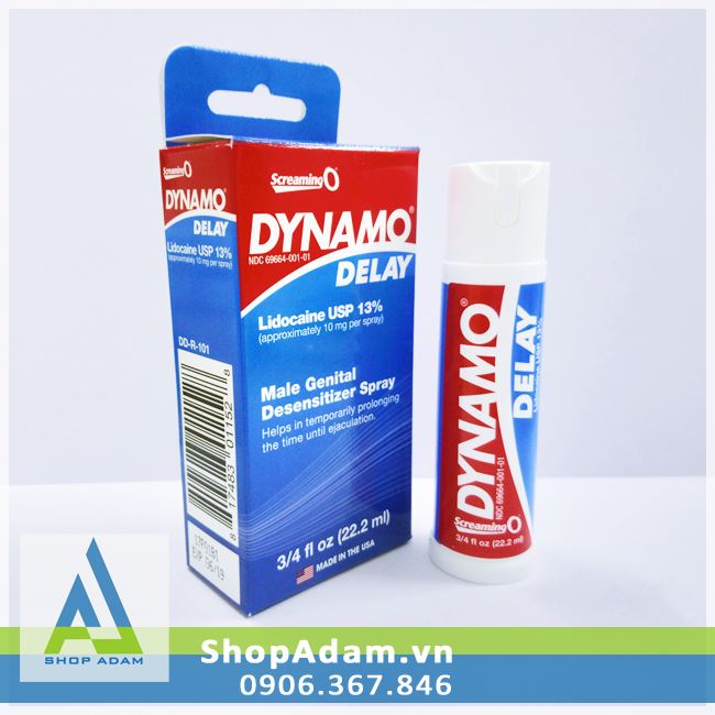 Thuốc xịt kéo dài thời gian quan hệ Dynamo Delay