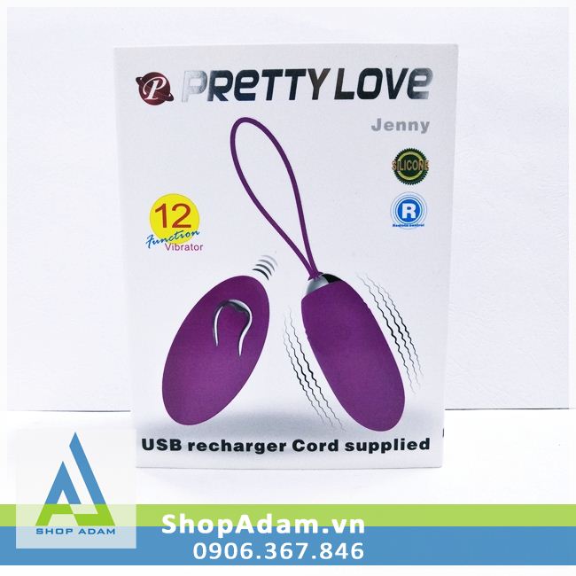 Trứng rung tình yêu điều khiển từ xa Pretty Love Jenny